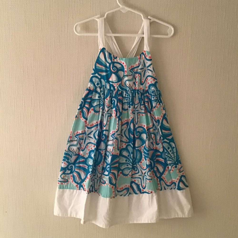 Gymboree Seashell Dress Size 4T
